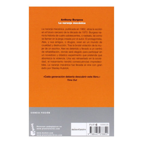 La Naranja Mecánica - Anthony Burgess