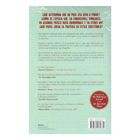 Por qué Fracasan los Países - Daron Acemoglu
