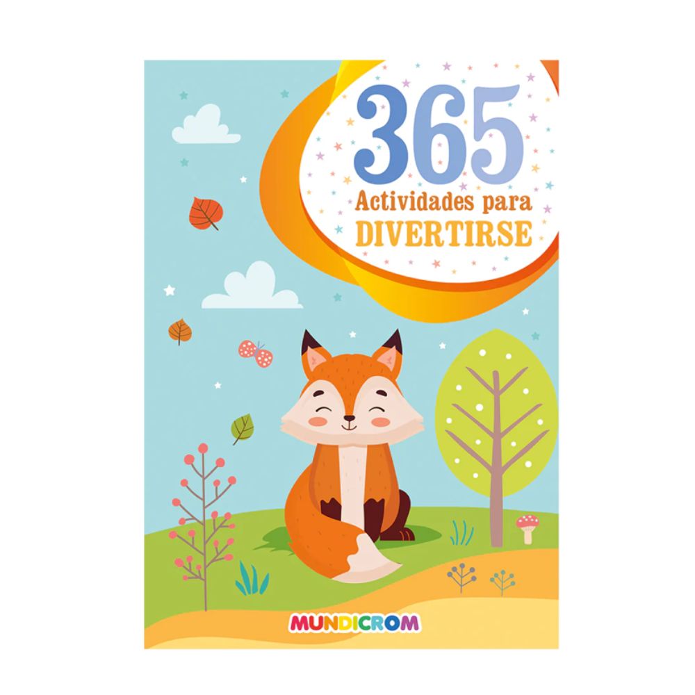 Mundicrom - Libro para Colorear 365 Actividades para Divertirse