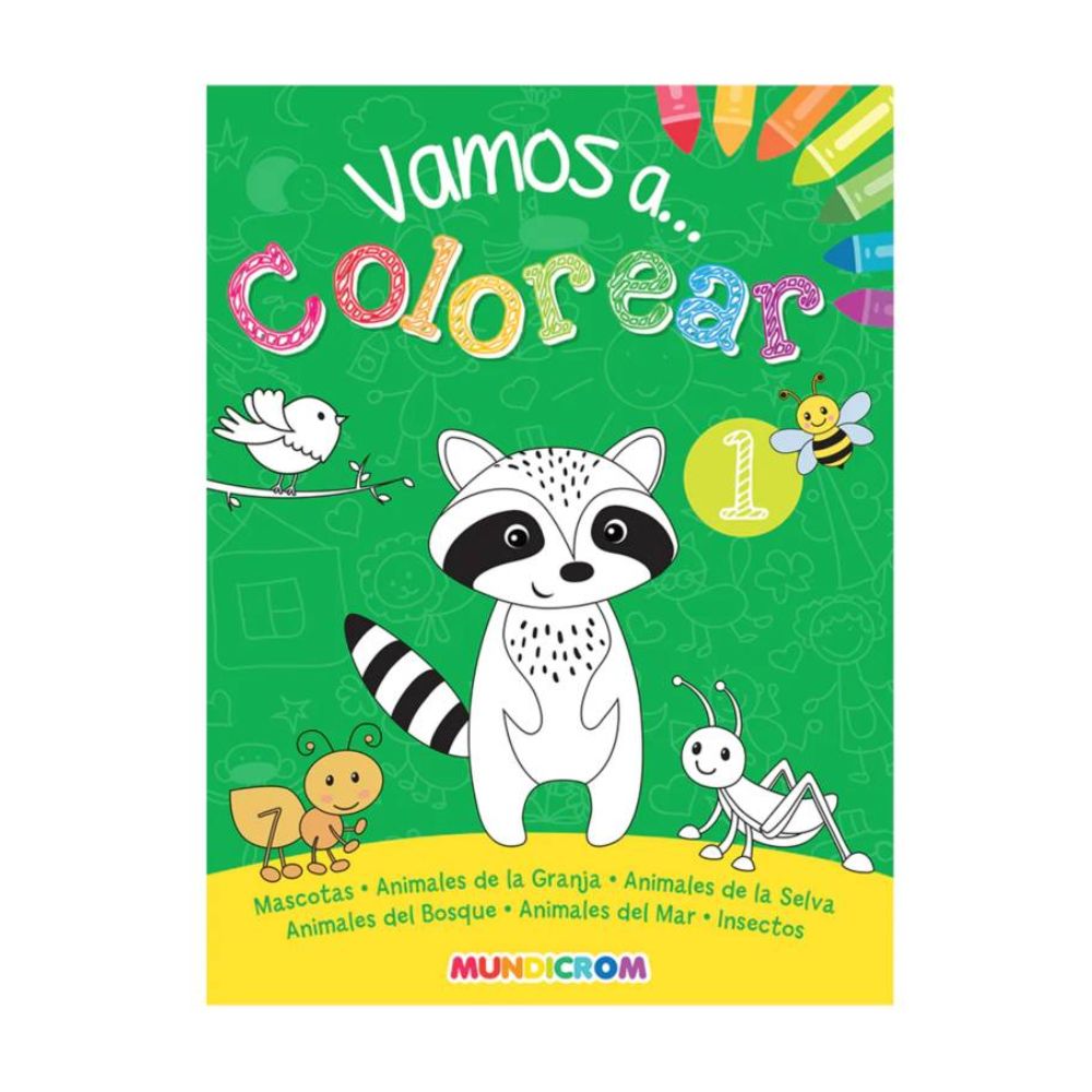 Mundicrom - Libro para Colorear Vamos a Colorear 1