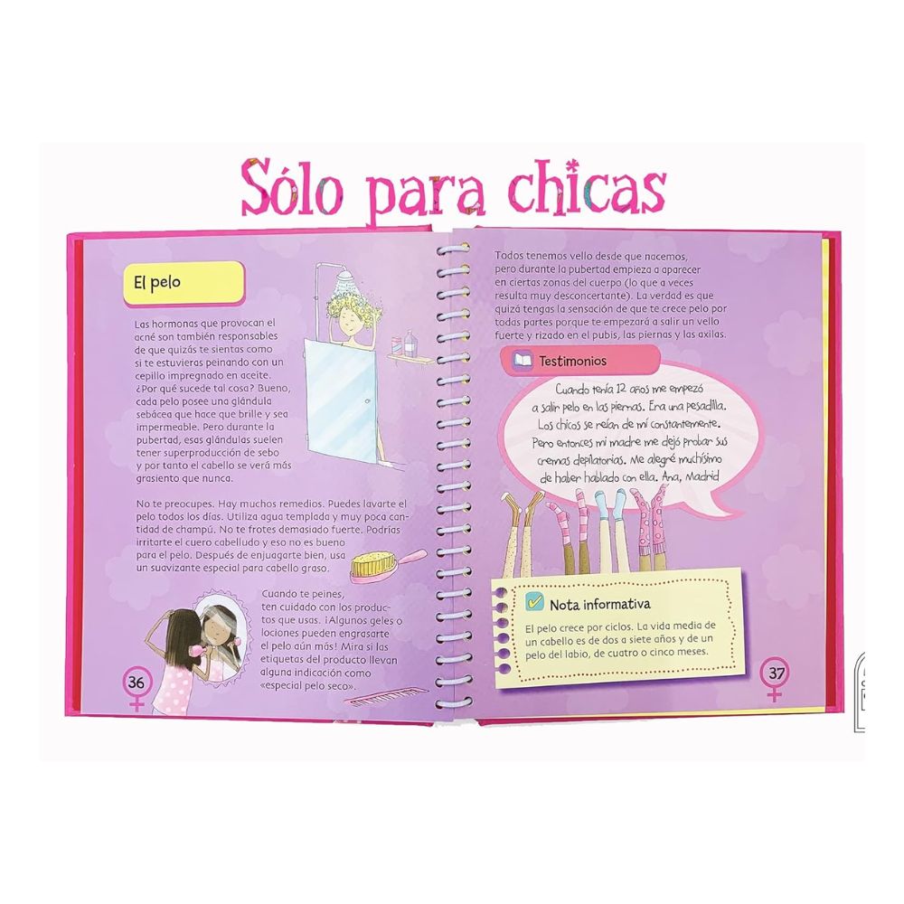 Sólo para Chicas ¿Qué me está pasando? Mi Pubertad - Sarah Delmege