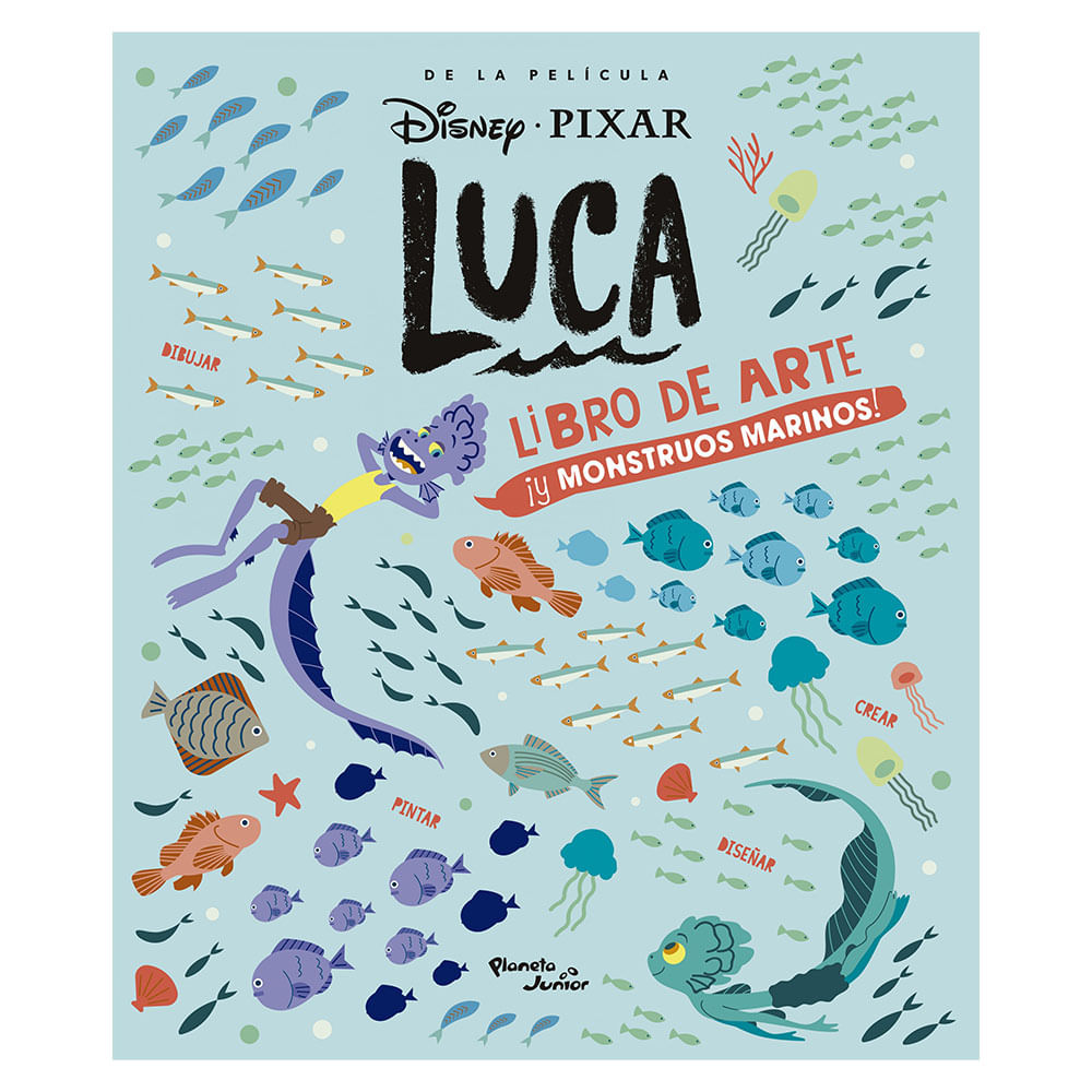 Luca. Libro de Arte y Monstruos Marinos - Disney