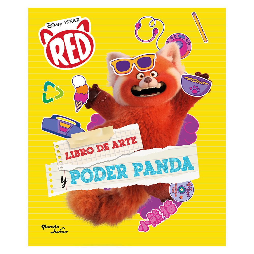 Red. Libro de Arte y Poder Panda - Disney