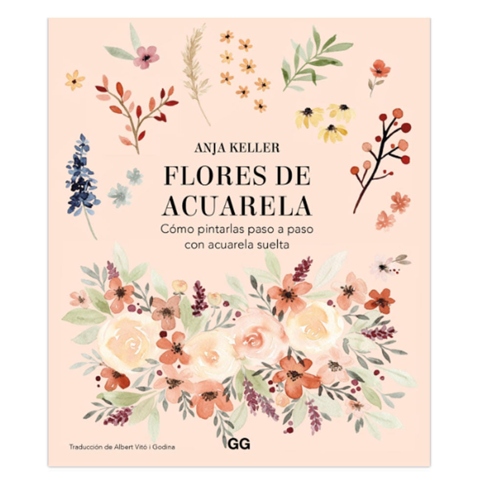 Flores de Acuarela - Anja Keller