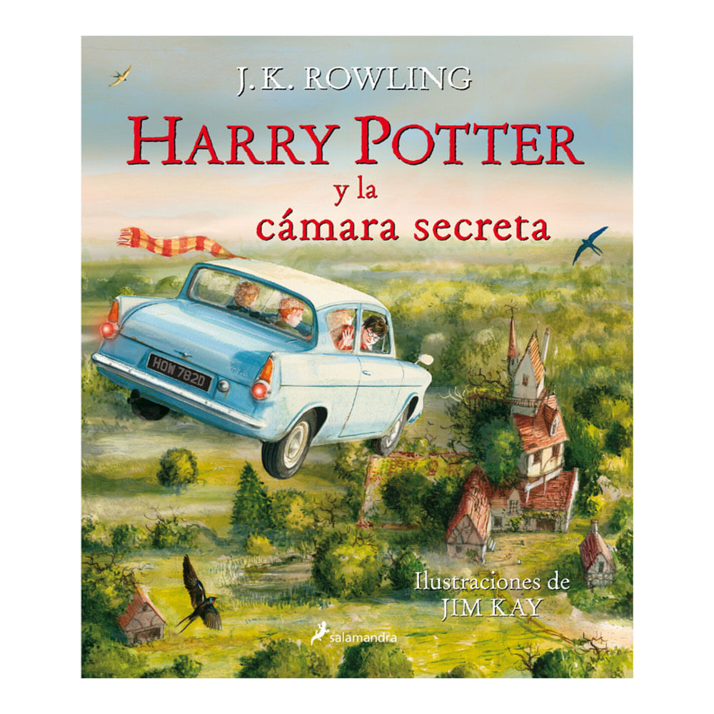 Harry Potter y la Cámara Secreta (Edición Ilustrada, Libro 2) - J. K. Rowling