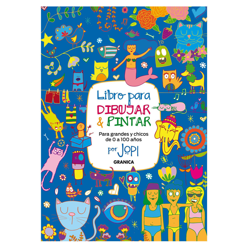 Libro para Dibujar y Pintar - Jopi