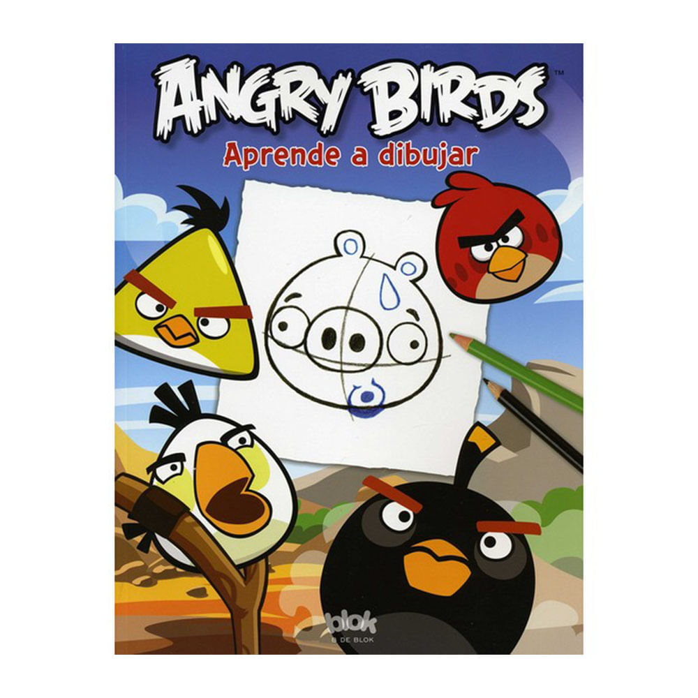 Angry Birds Aprende A Dibujar - Varios Autores